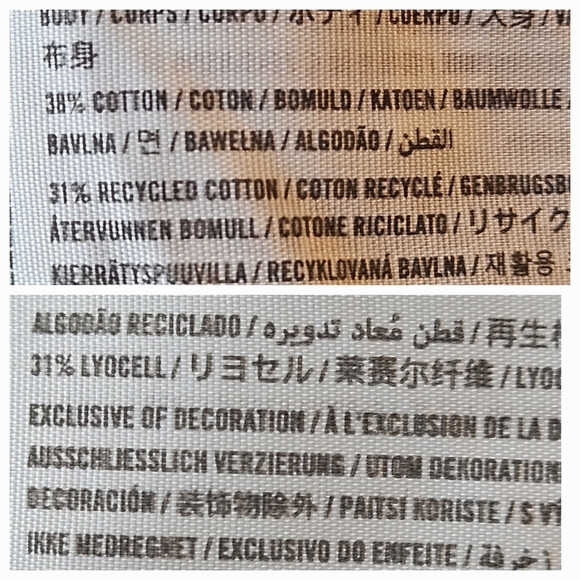 NEW! ABERCROMBIE & FITCH Curve Love Mid-Rise Flat Front Wide Leg Denim Jeans 14. - Picture 6 of 8